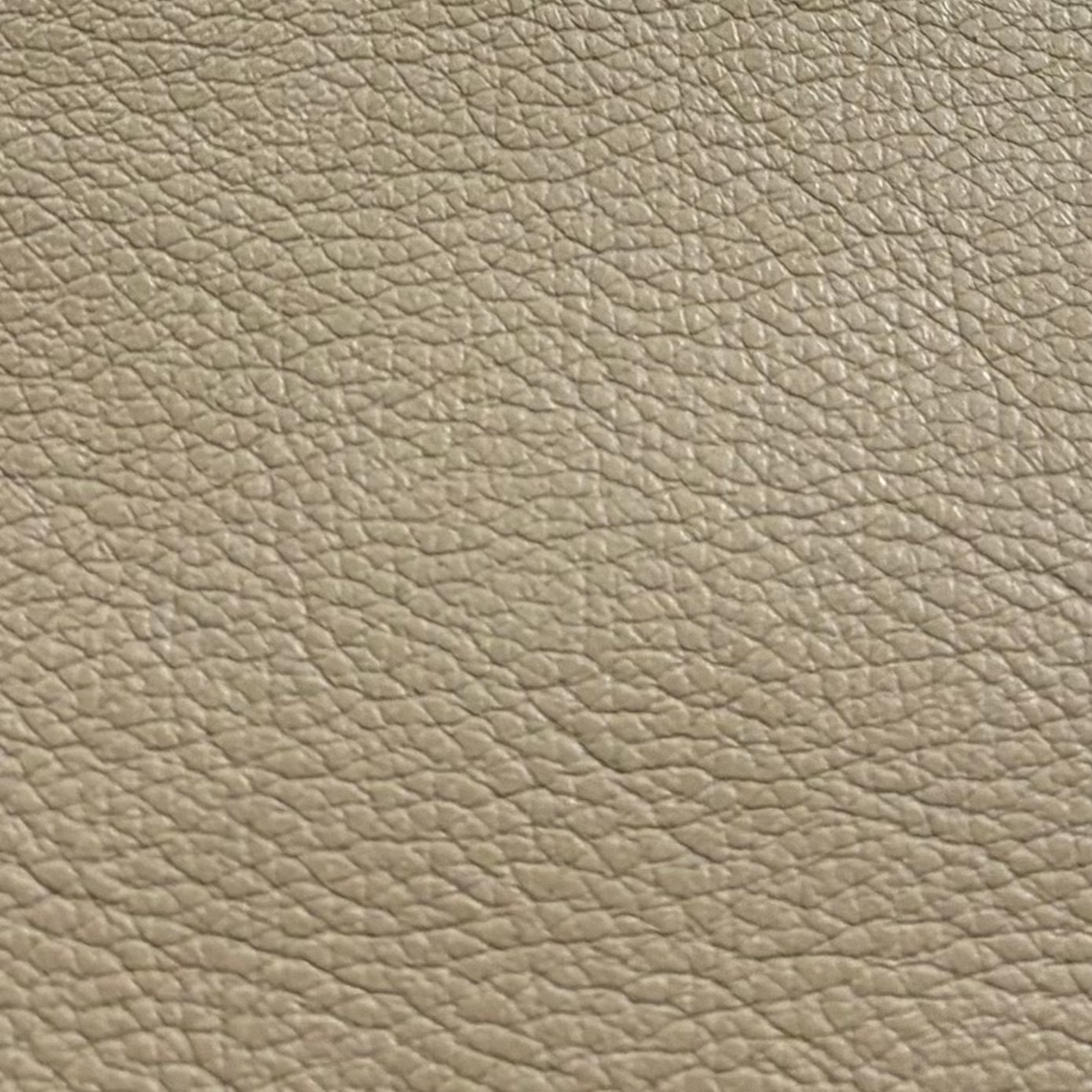 Mini Floater Almond Leather Upholstery