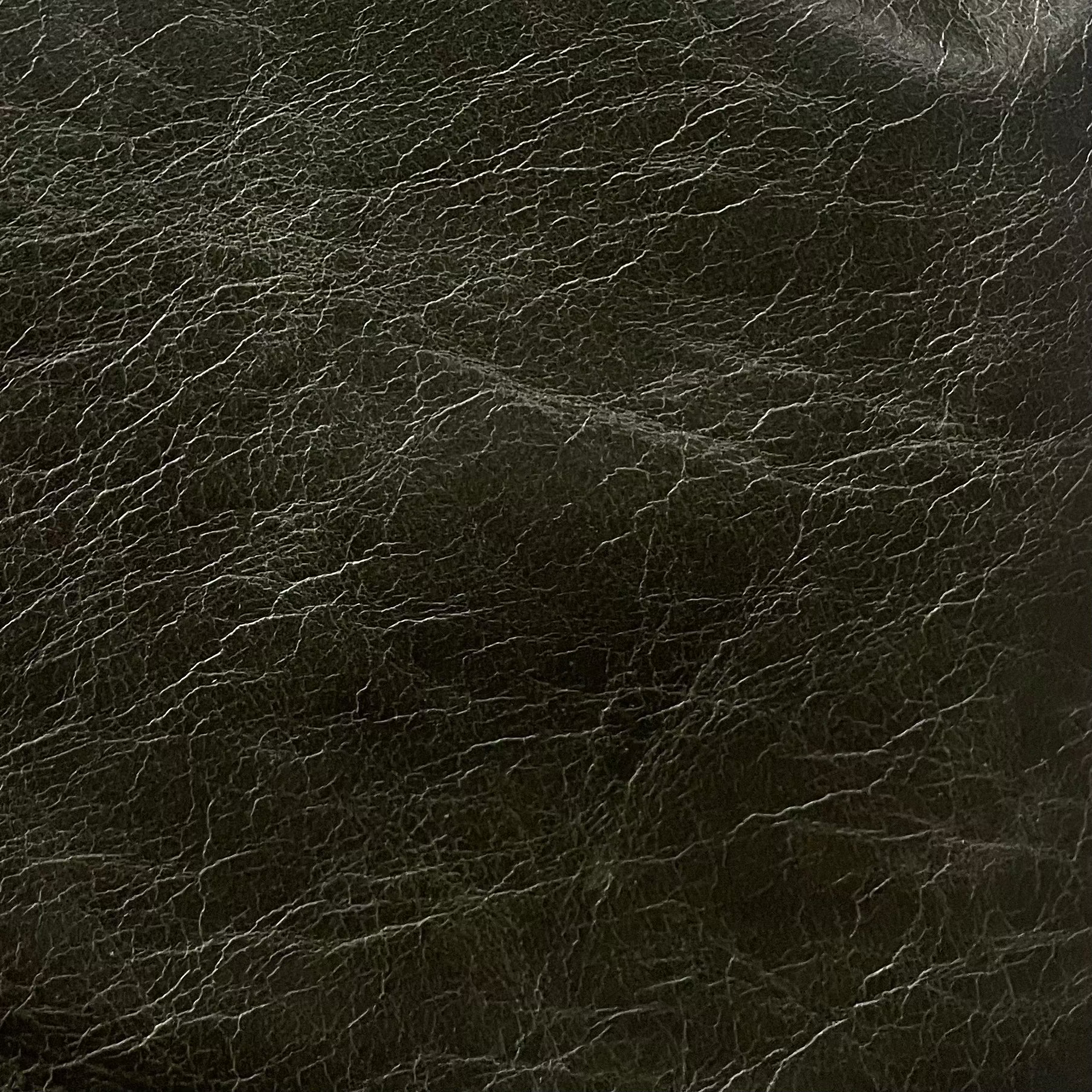 Phoenix Emerald Green Leather Distressed Upholstery