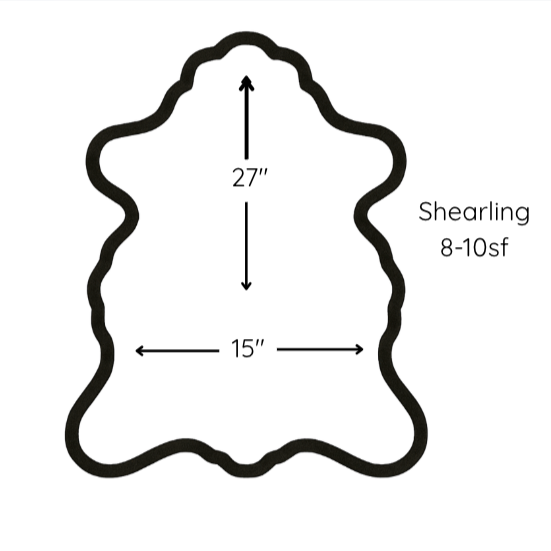 Shearling | Black Antique