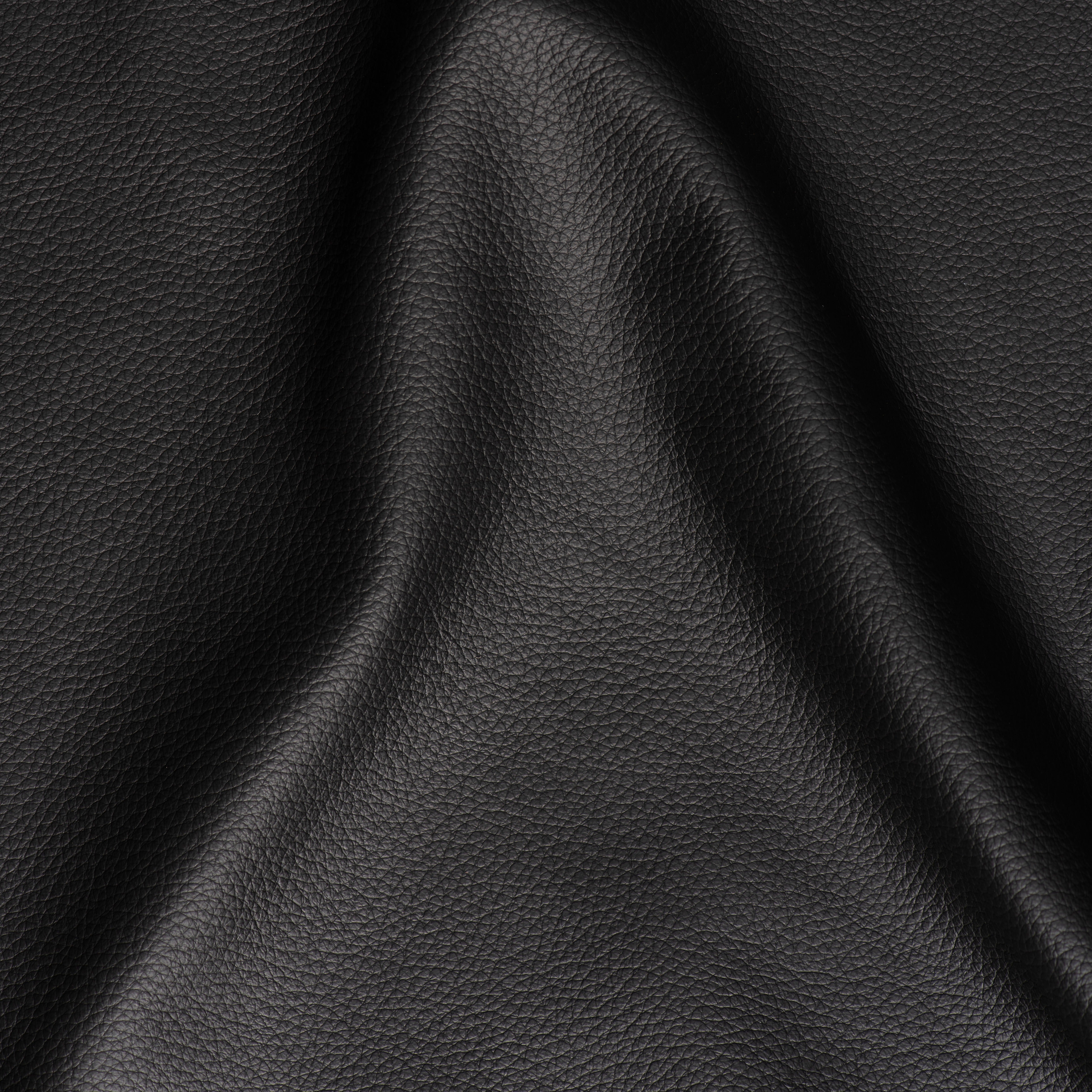 Pebbled Black Leather Automotive Auto Car Upholstery Wholesale Los Angeles Full Hide - Smooth Soft Black Wholesale Genuine Leather OUTLET PRICE | Danfield USA