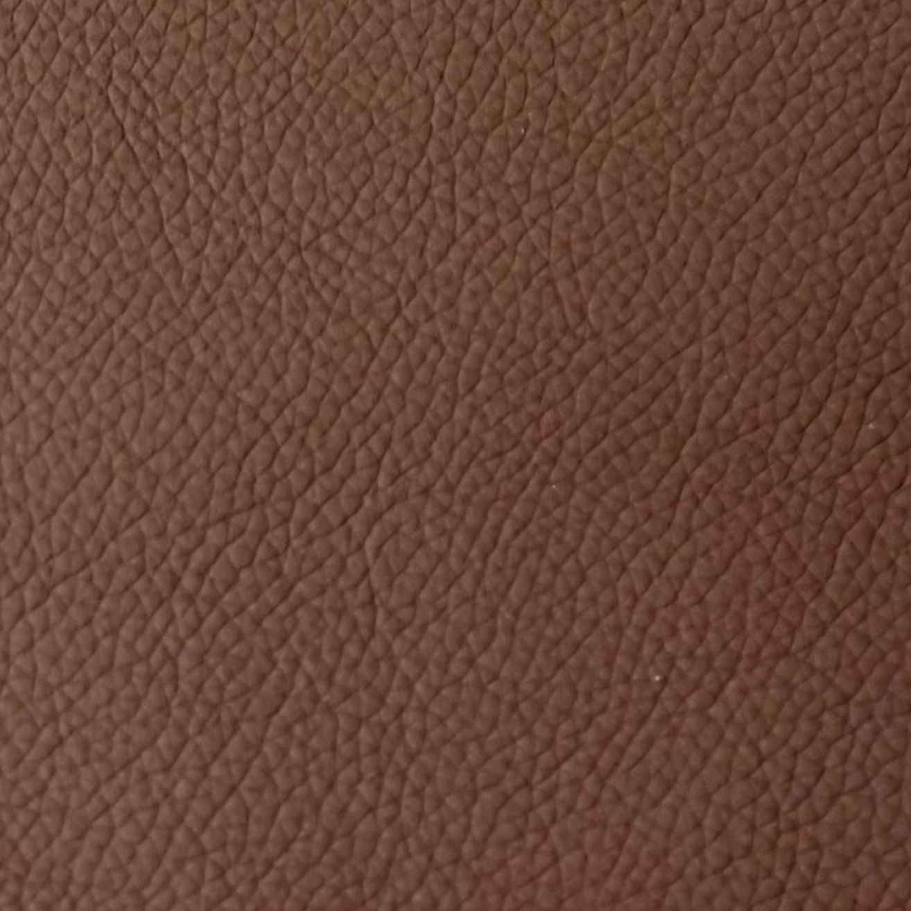 Tosca King Ranch Brown Pebbled Leather Upholstery