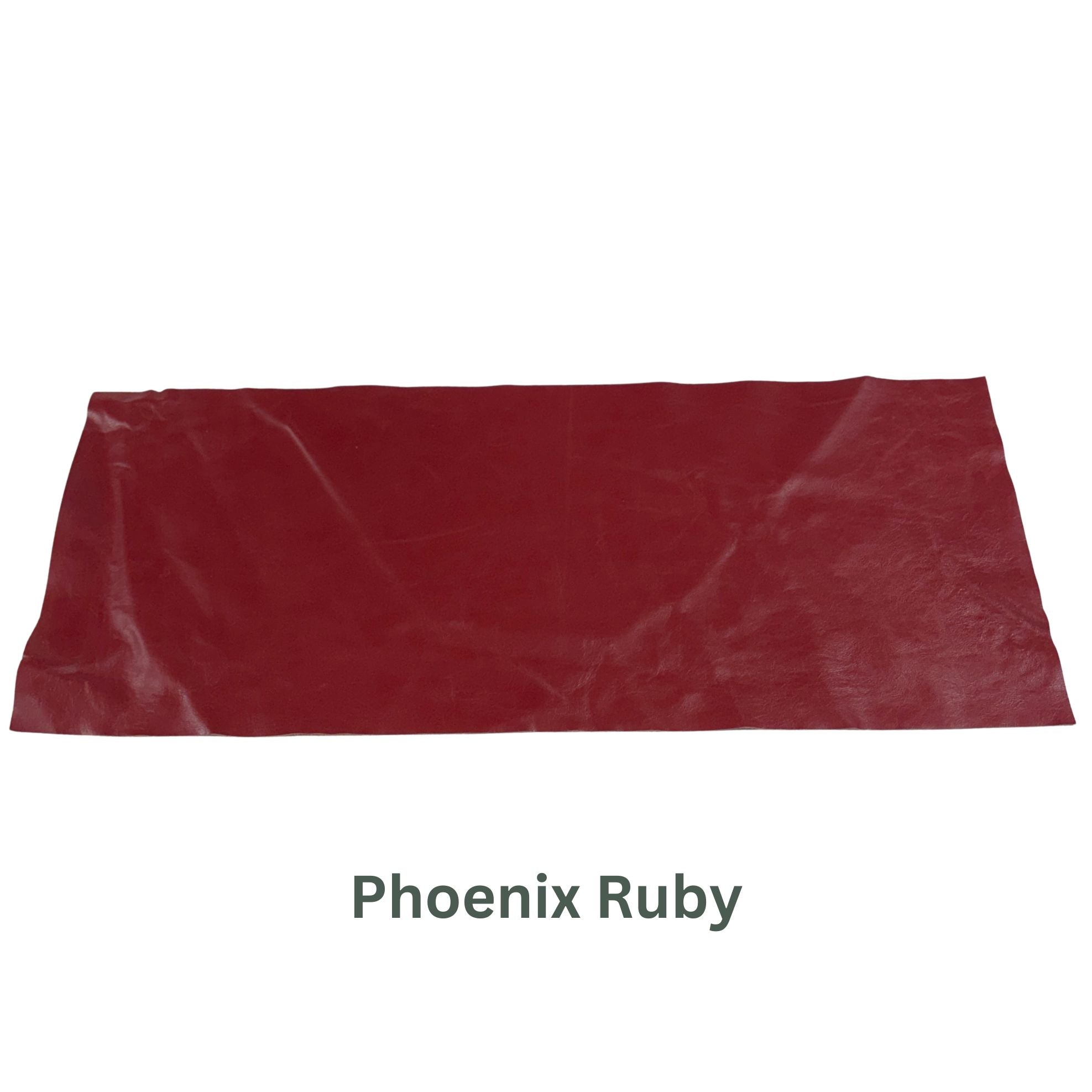Red & Dark Red Brown Leather Panels