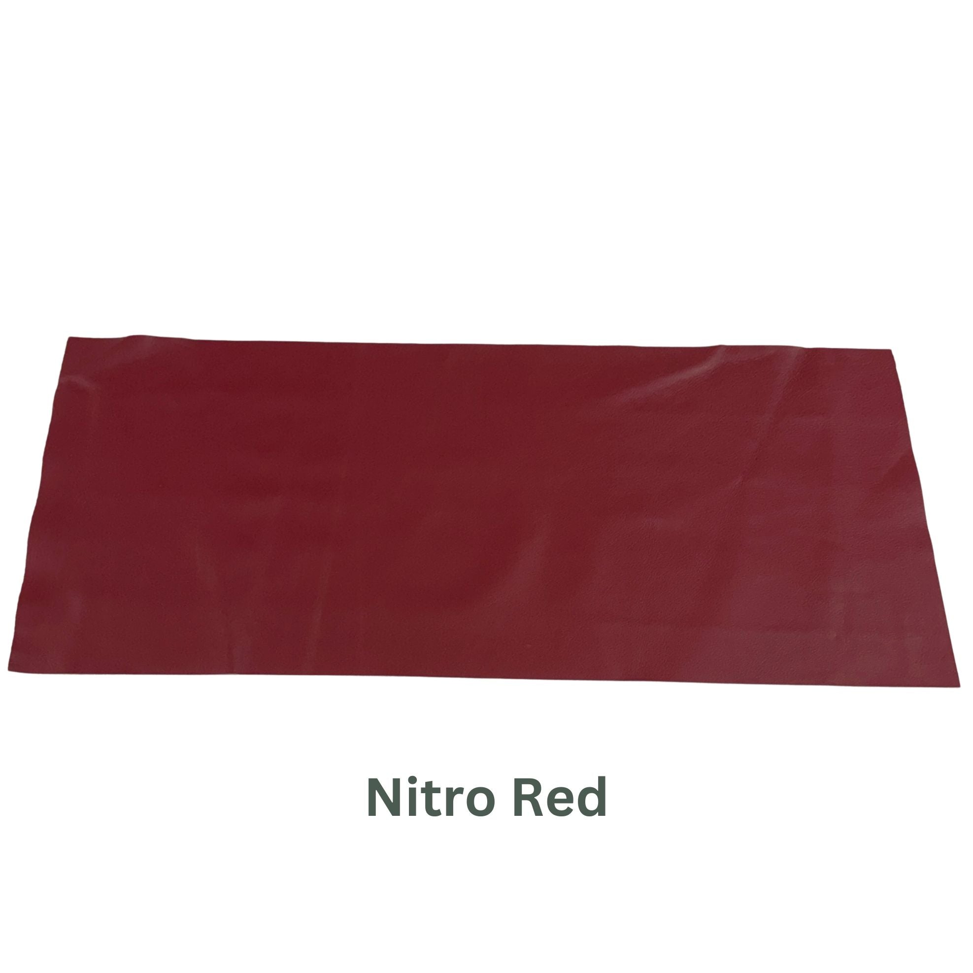 Red & Dark Red Brown Leather Panels