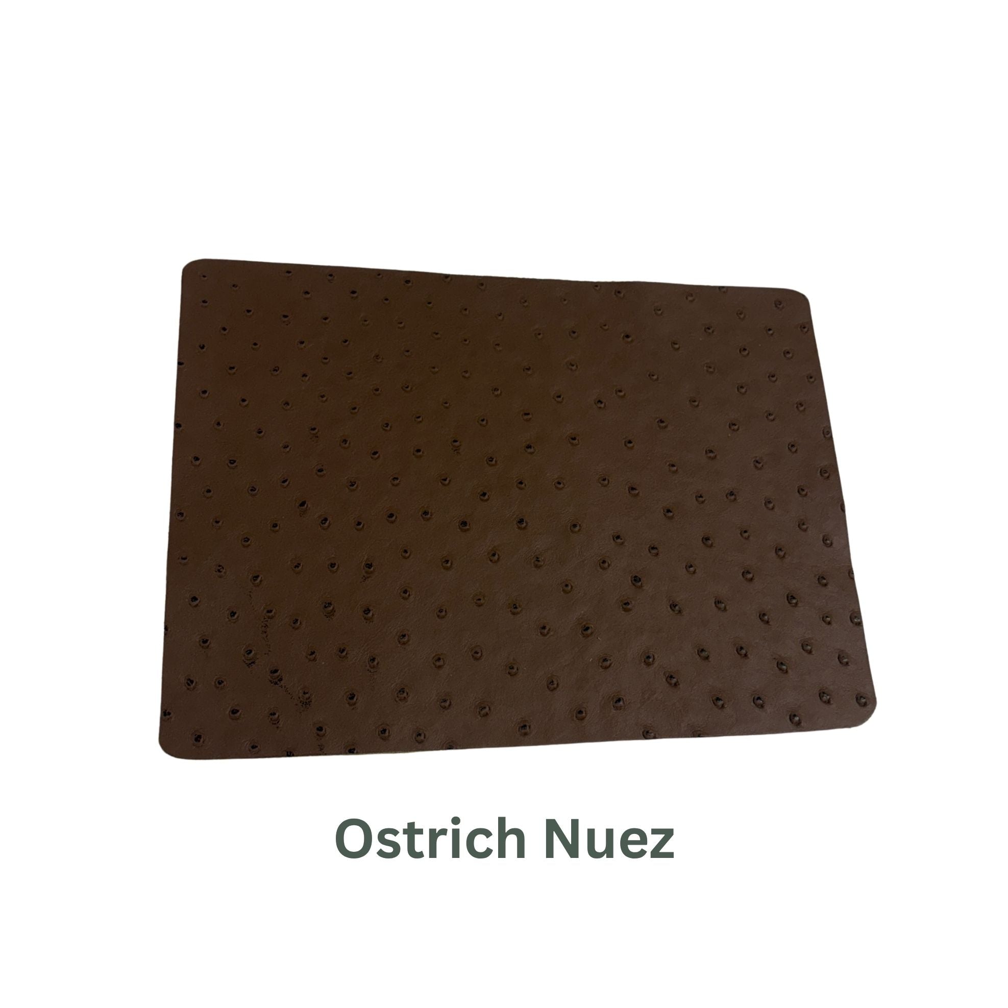 Ostrich Small Leather Panels