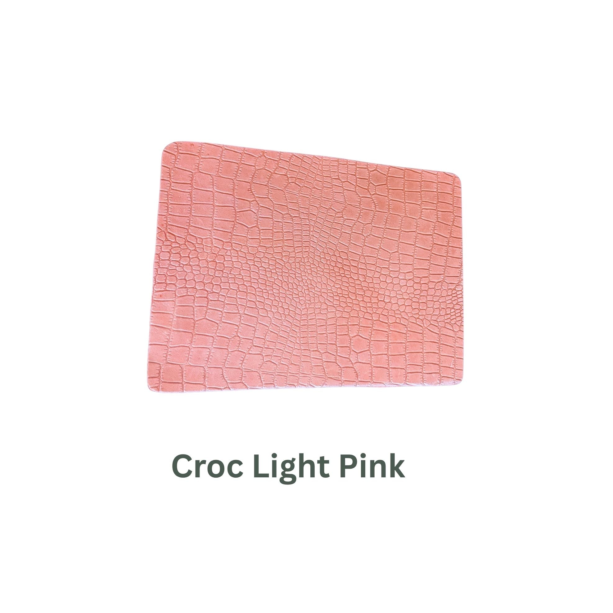 Croc Small Leather Panels