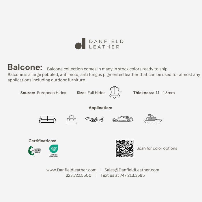 Balcone | Bleached Sand Leather for furniture | Upholstery leather