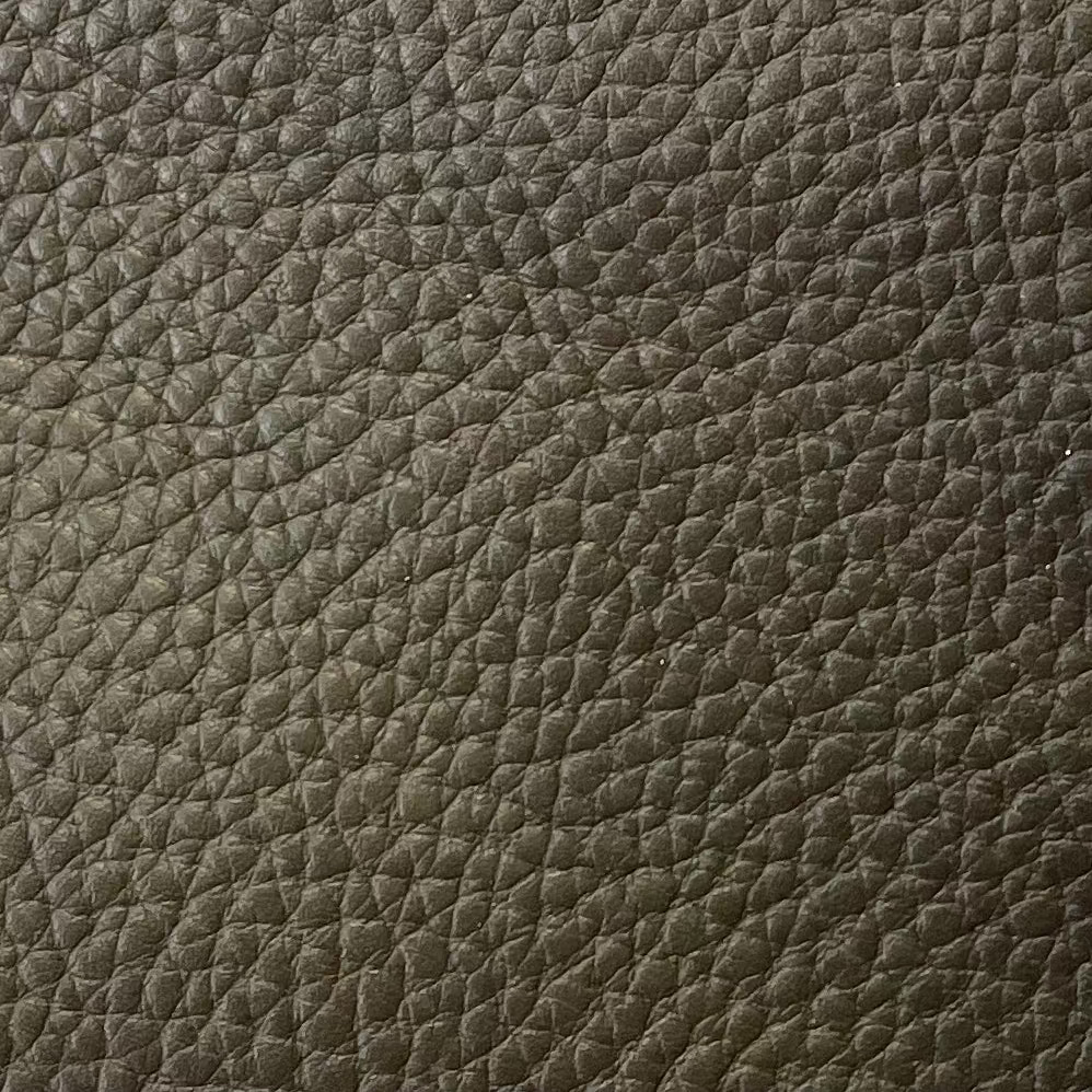 furniture leather upholstery bubble moos green dark pebbled Los Angeles sides 