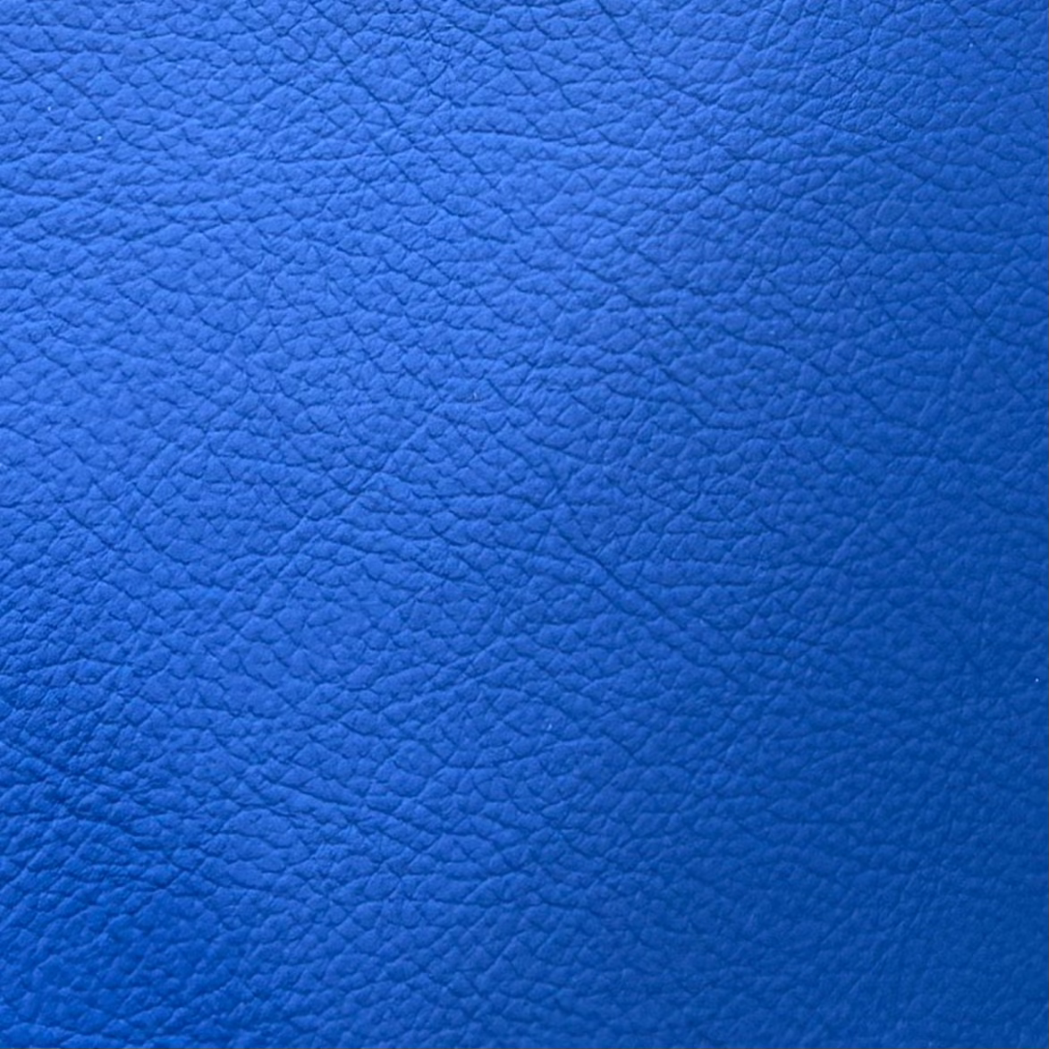 Tosca Racer Blue Upholstery Pebbled Leather 